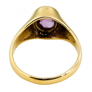 9ct gold Amethyst Ring size M
